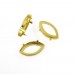 DZ 3004 navette shape metal claw open Settings with 4 hole